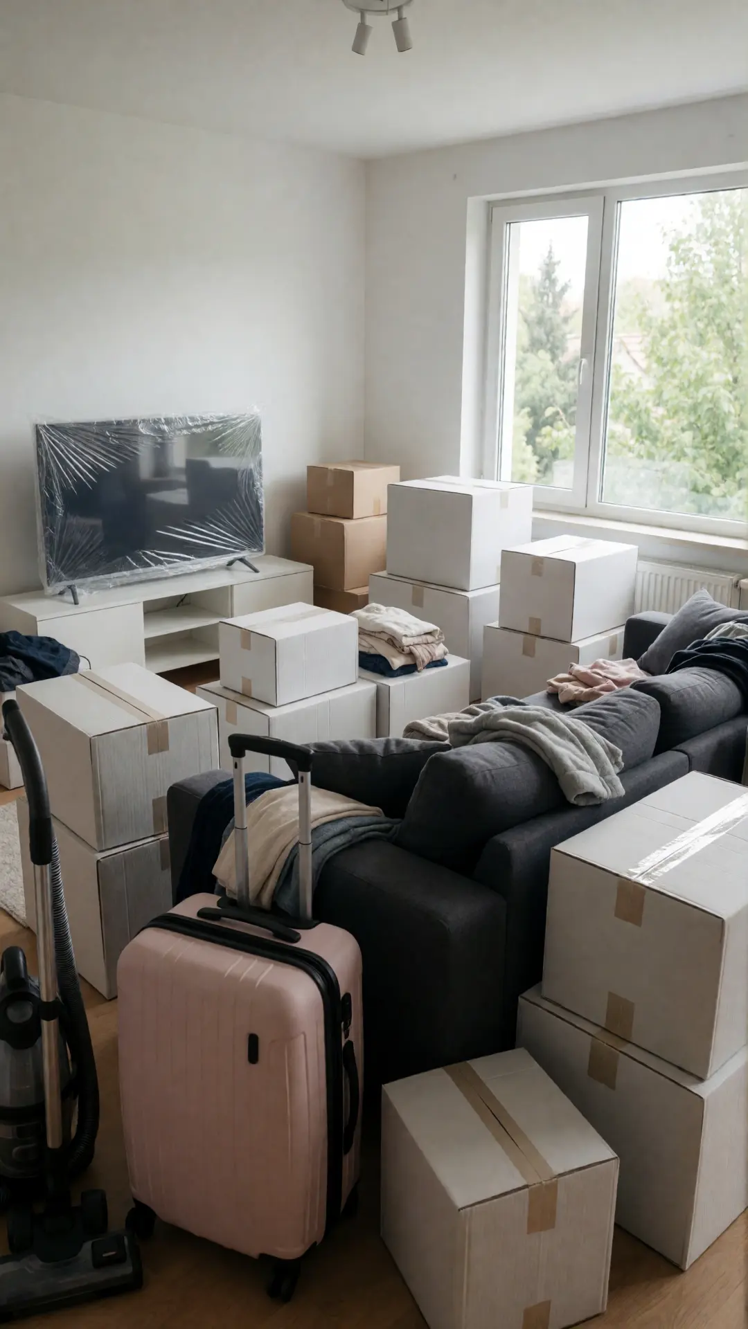 Furniture being moved safely during London house removal