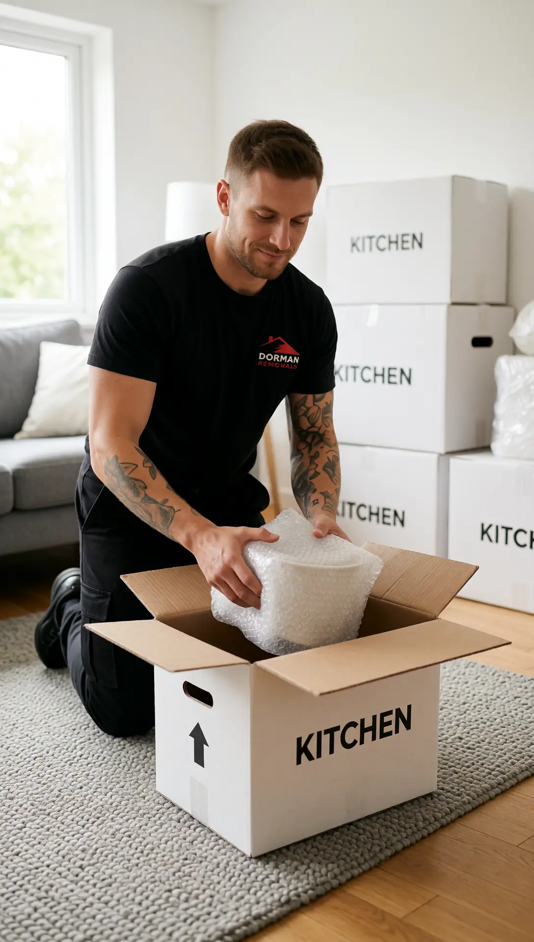 Home move in Tooting