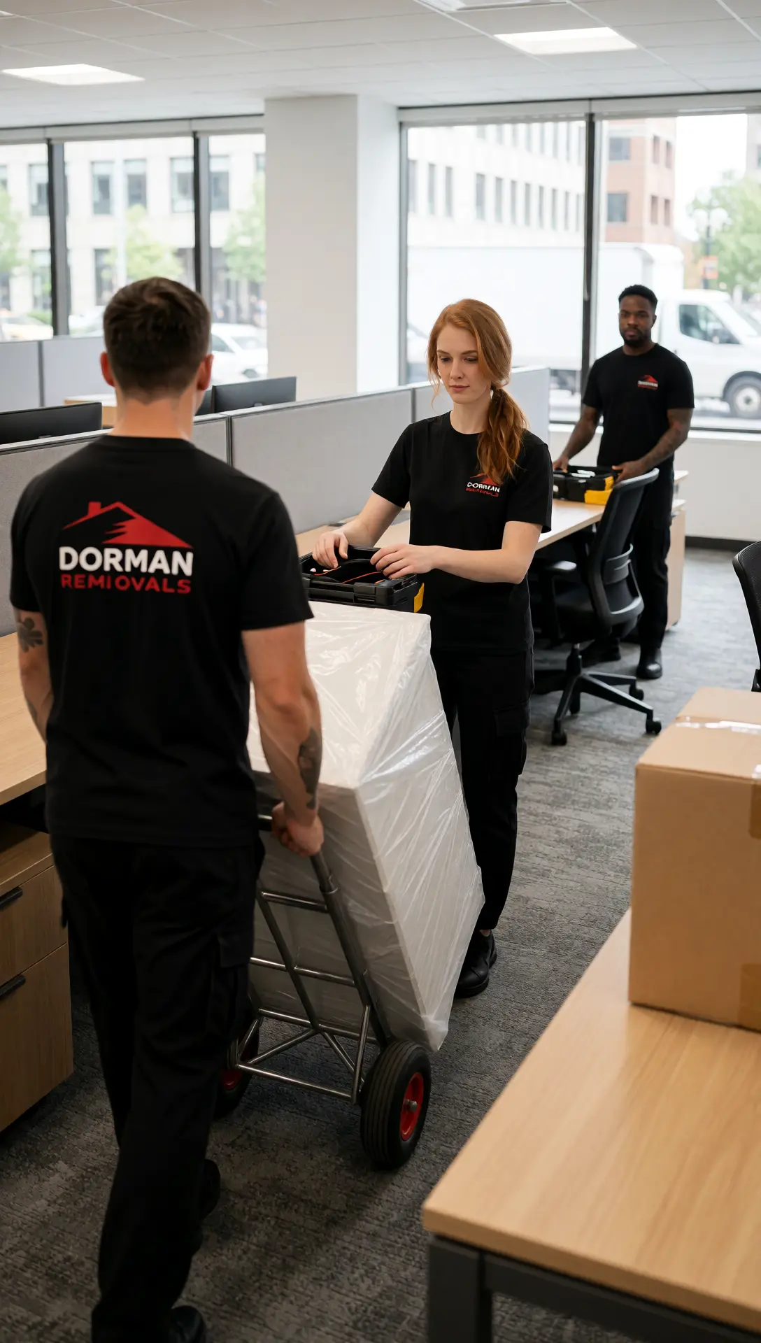 Packing an office box